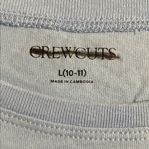 Crewcuts Blue Long Sleeve Tee with Embellishments - Picture 5 of 9